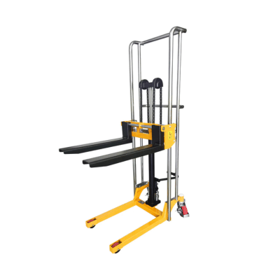 ขายรถ Mini Stacker | รถยกสูงแมนนวล | มินิสแตร๊กเกอร์ | สแตร๊กเกอร์ 400กก. แถมถาดให้ด้วย Goodlift handlift111.com